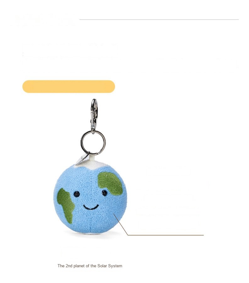 Earth Plush Charm (Planet Series)
