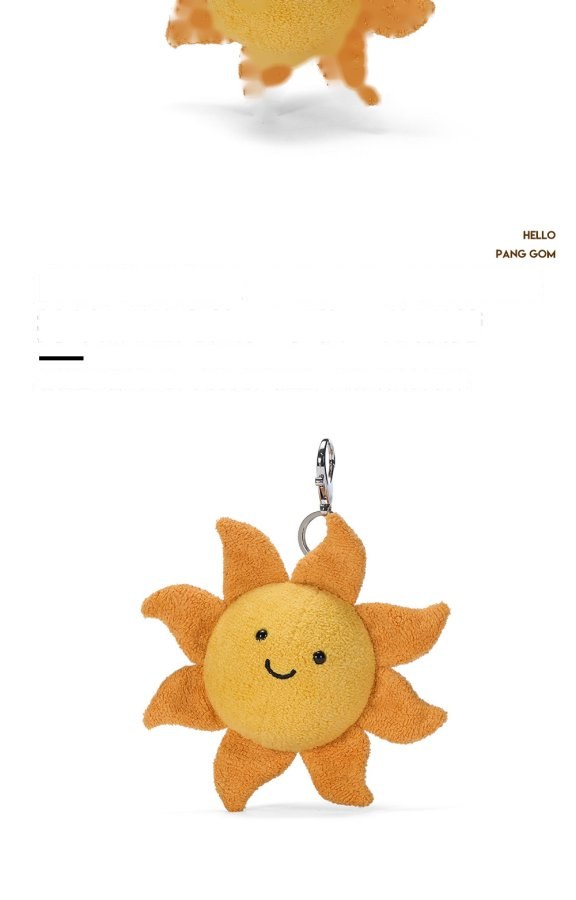Sun Plush Charm (Planet Series)