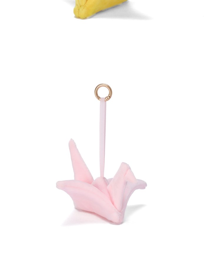 Paper Crane Plush Charm