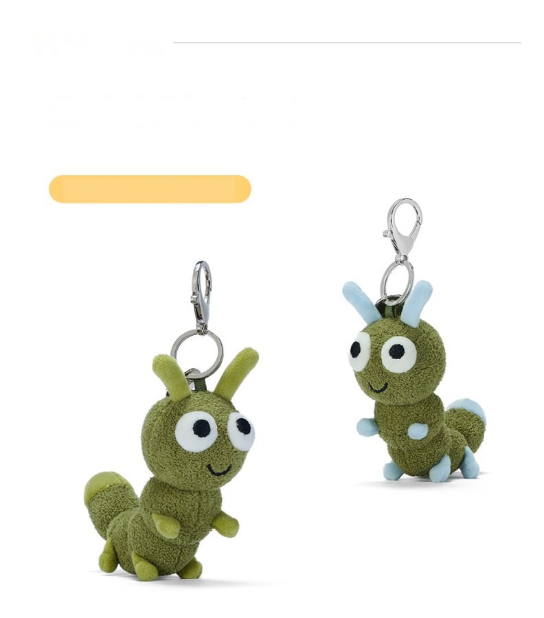 Little Blue Caterpillar Plush Charm