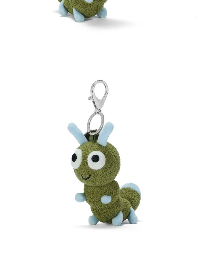 Little Blue Caterpillar Plush Charm