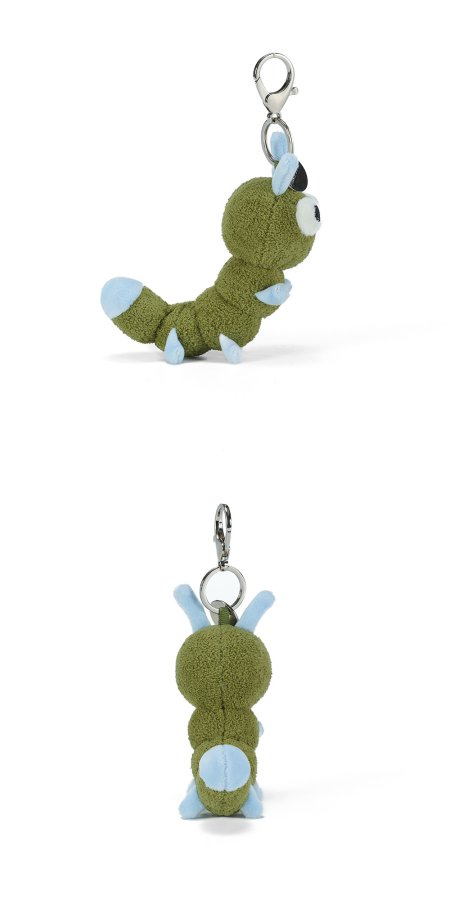 Little Blue Caterpillar Plush Charm