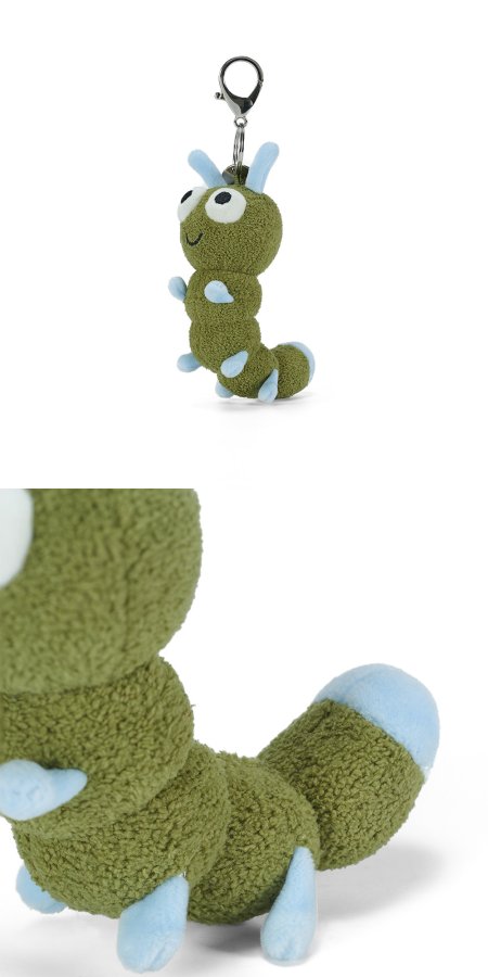 Little Blue Caterpillar Plush Charm