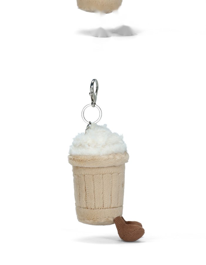 Snow-Top Coffee Plush Charm