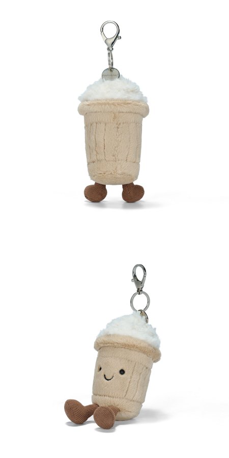 Snow-Top Coffee Plush Charm