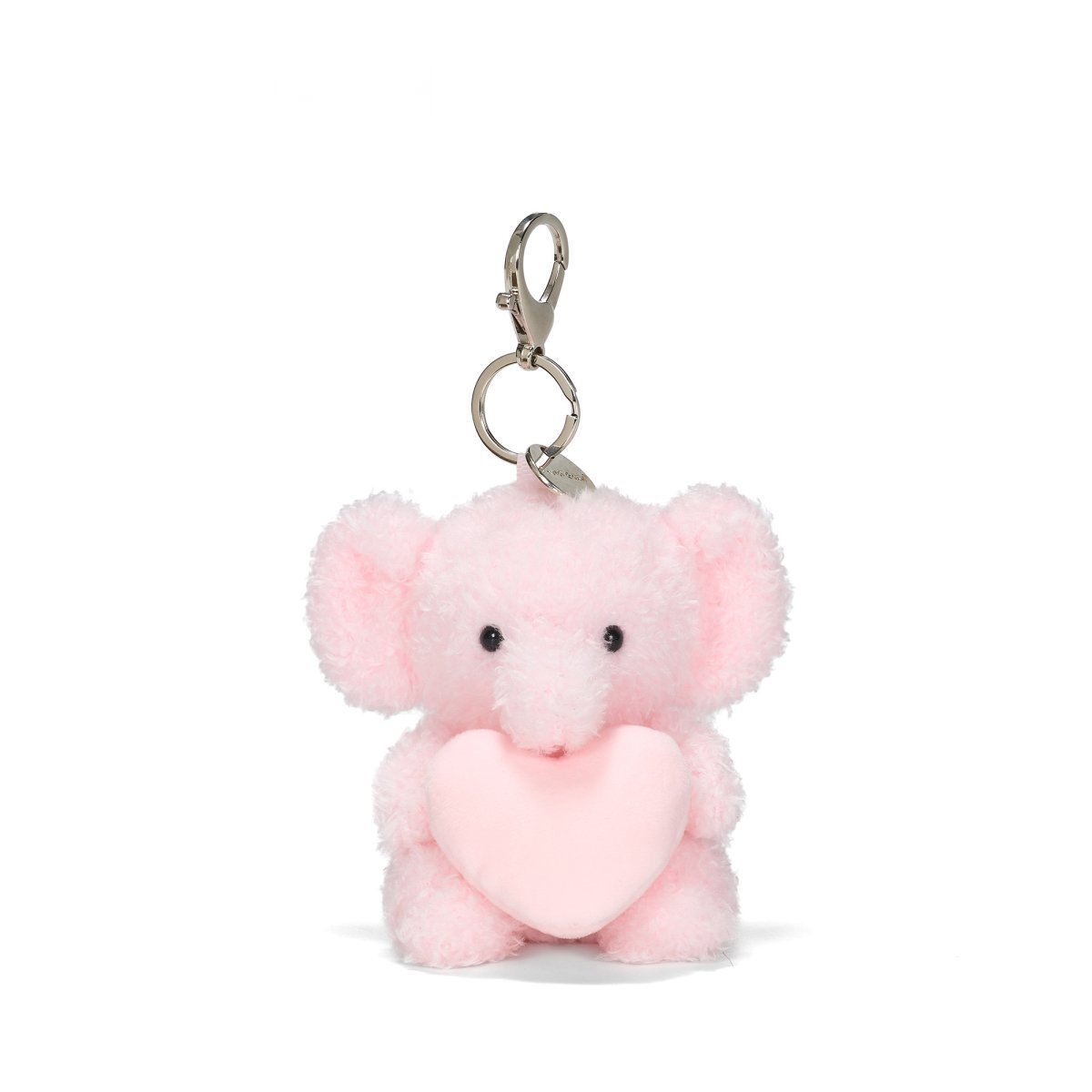 Heart Elephant Plush Charm