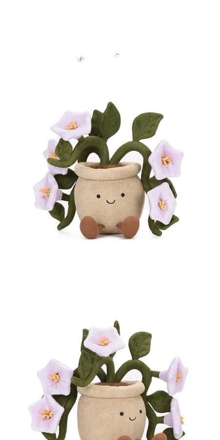 Morning Glory Pot Plush