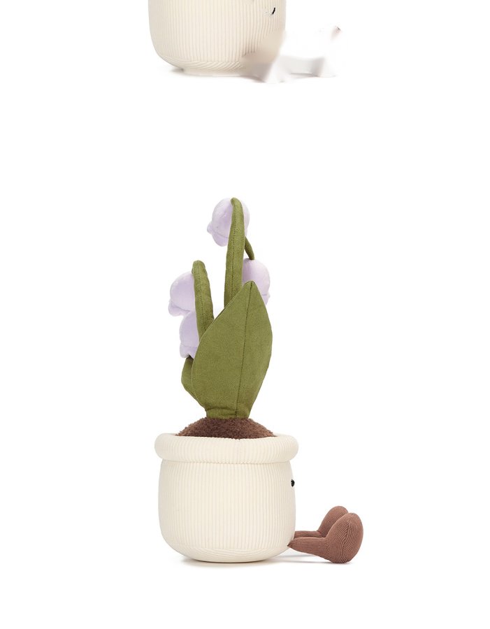 Purple Lily-of-the-Valley Pot Plush