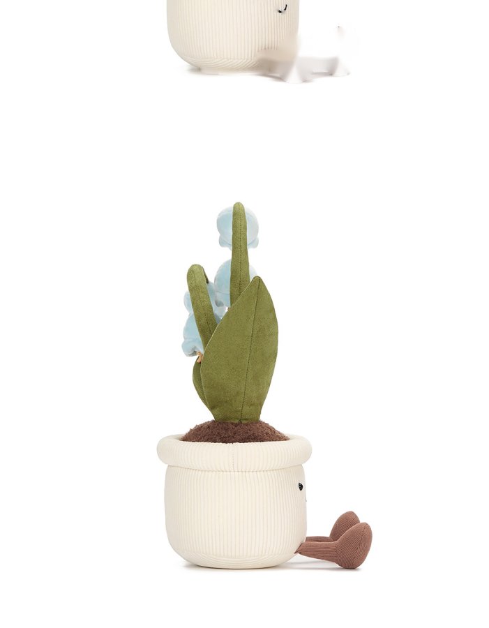Blue Lily-of-the-Valley Pot Plush