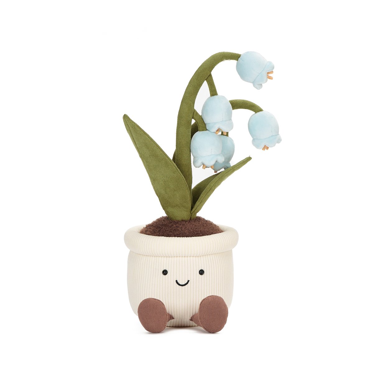 Blue Lily-of-the-Valley Pot Plush