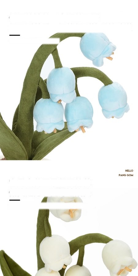 Lily-of-the-Valley Pot Plush