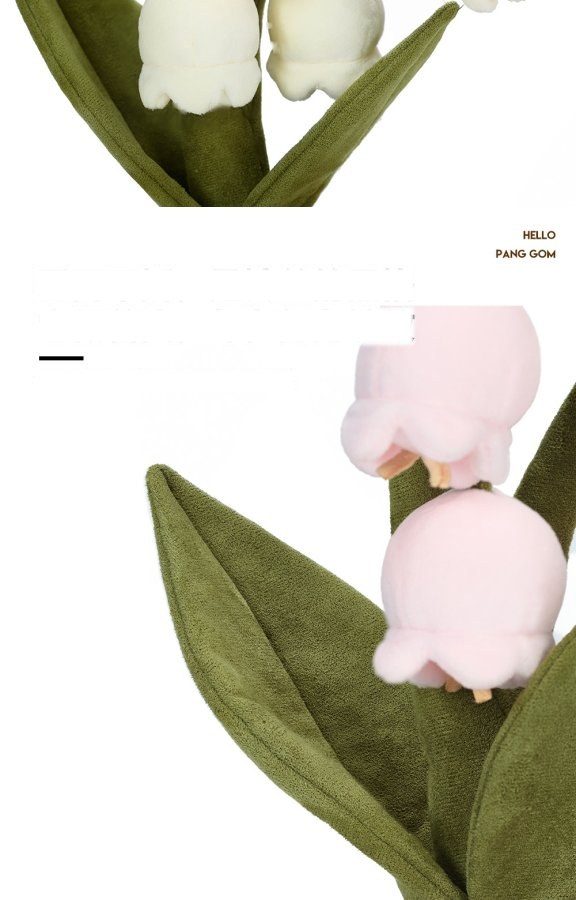 Lily-of-the-Valley Pot Plush