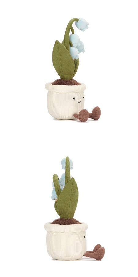 Lily-of-the-Valley Pot Plush