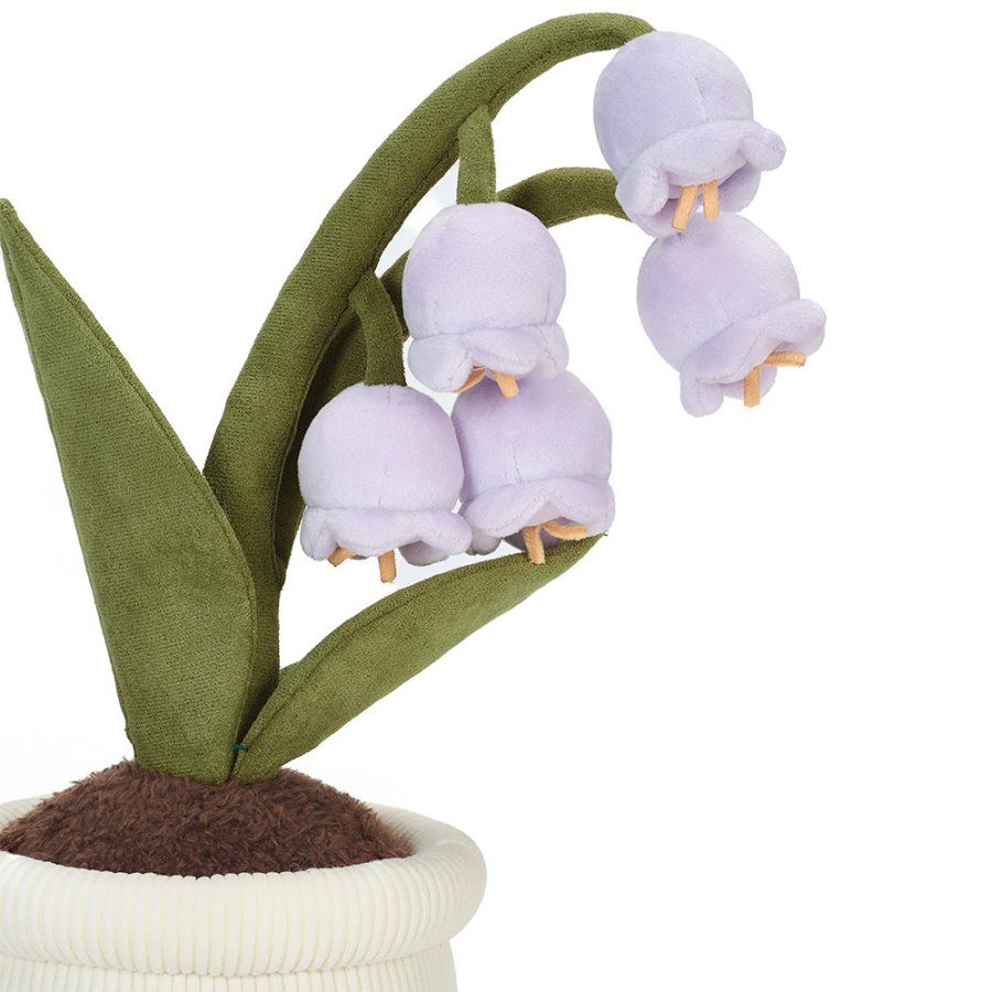 Lily-of-the-Valley Pot Plush