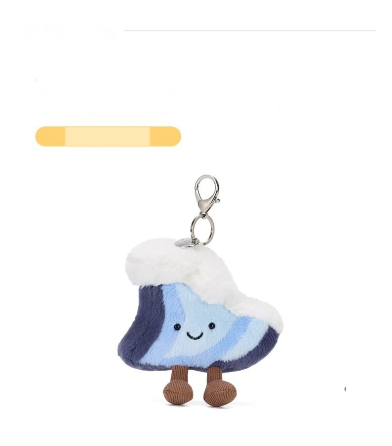 Ocean Wave Plush Charm