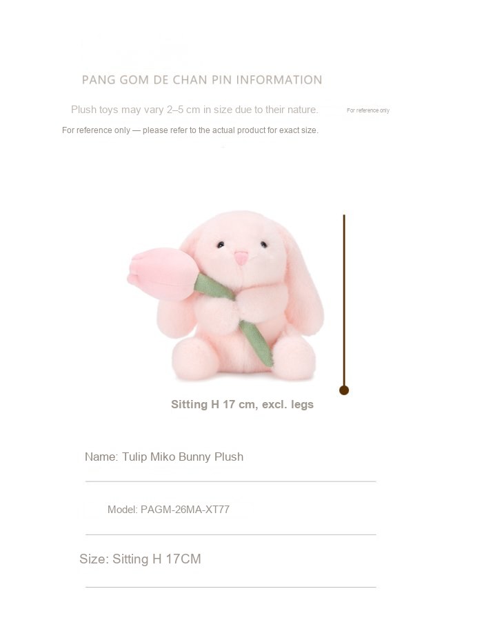 Tulip Miko Bunny Plush