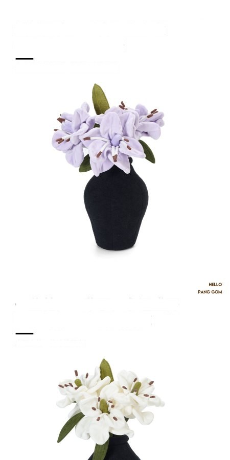 Lily Arrangement Series Plush Flower