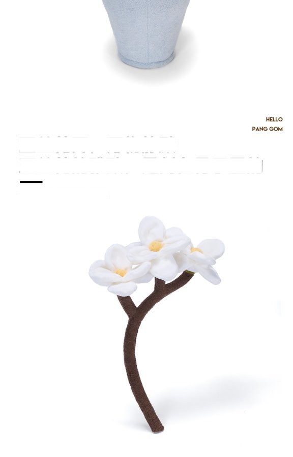 Magnolia DIY Vase Plush Flower