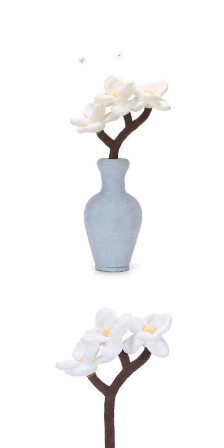 Magnolia DIY Vase Plush Flower