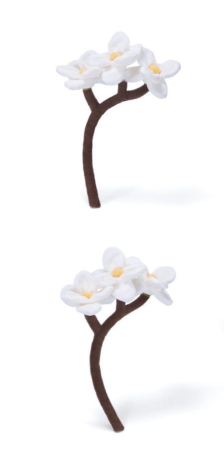 Magnolia DIY Vase Plush Flower