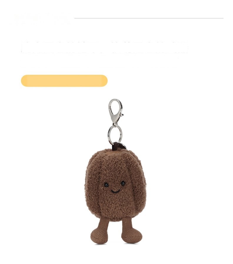 Chocolate Canelé Plush Charm