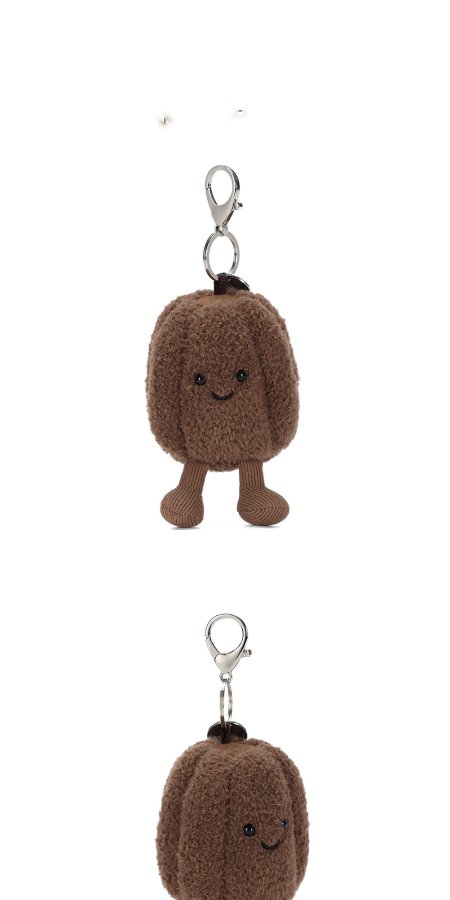 Chocolate Canelé Plush Charm