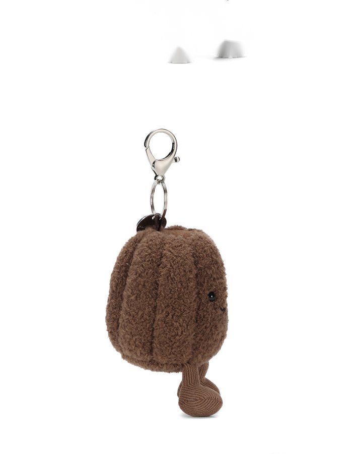 Chocolate Canelé Plush Charm