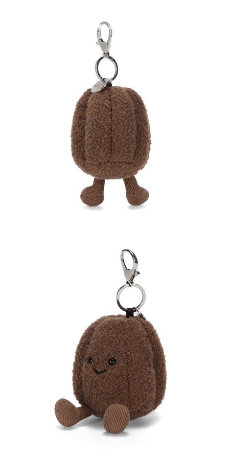 Chocolate Canelé Plush Charm