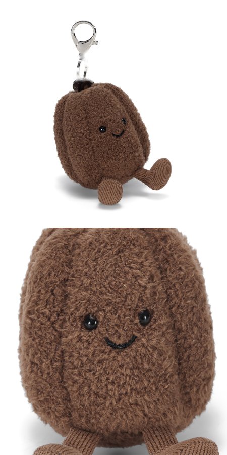 Chocolate Canelé Plush Charm