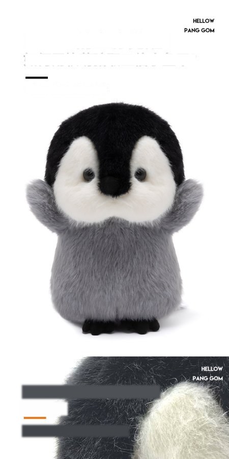 Emperor Penguin Baby Plush Toy