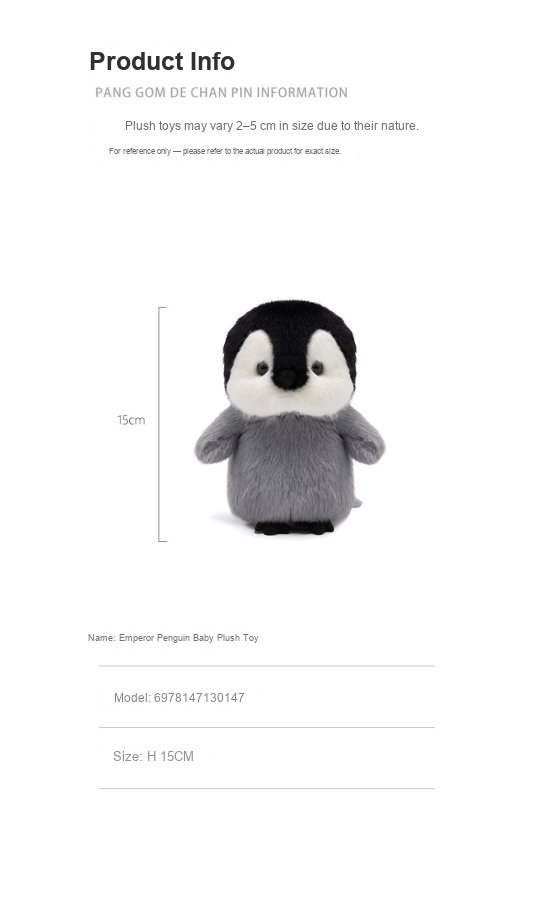 Emperor Penguin Baby Plush Toy