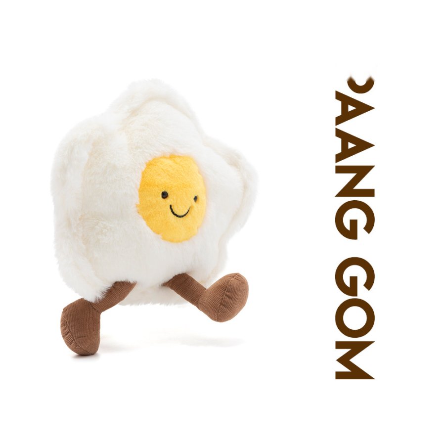 Star Fried Egg Plush Toy