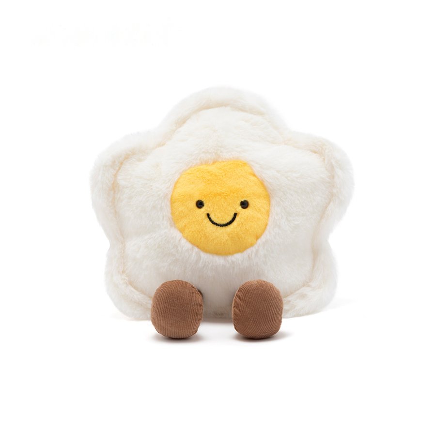 Star Fried Egg Plush Toy