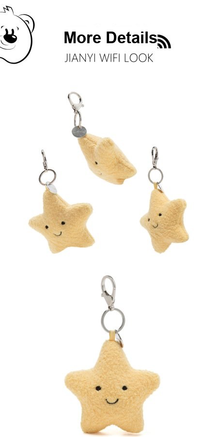 Lucky Star Plush Charm
