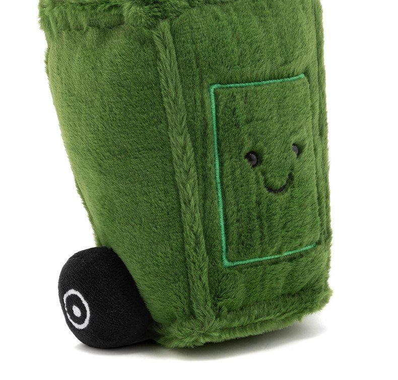 Mood Trash Bin Plush Toy