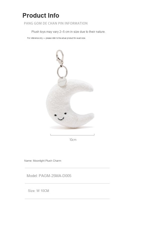 Moonlight Plush Charm