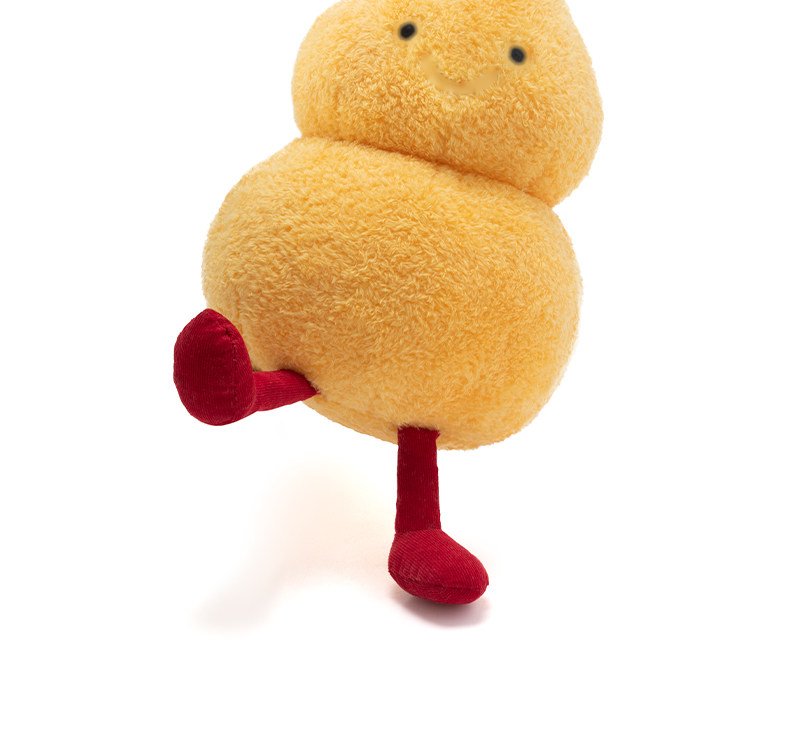 Golden Gourd Fortune Embroidered Plush