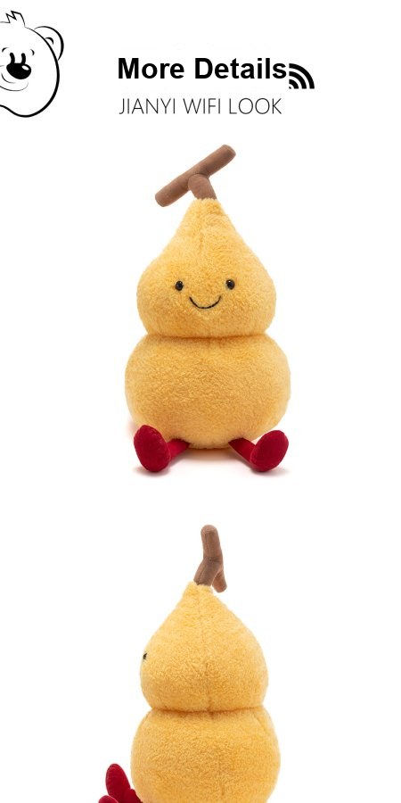Golden Gourd Fortune Embroidered Plush