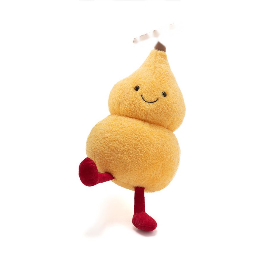 Golden Gourd Fortune Embroidered Plush