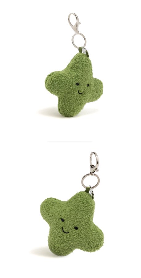 Lucky Four-Leaf Clover Plush Charm