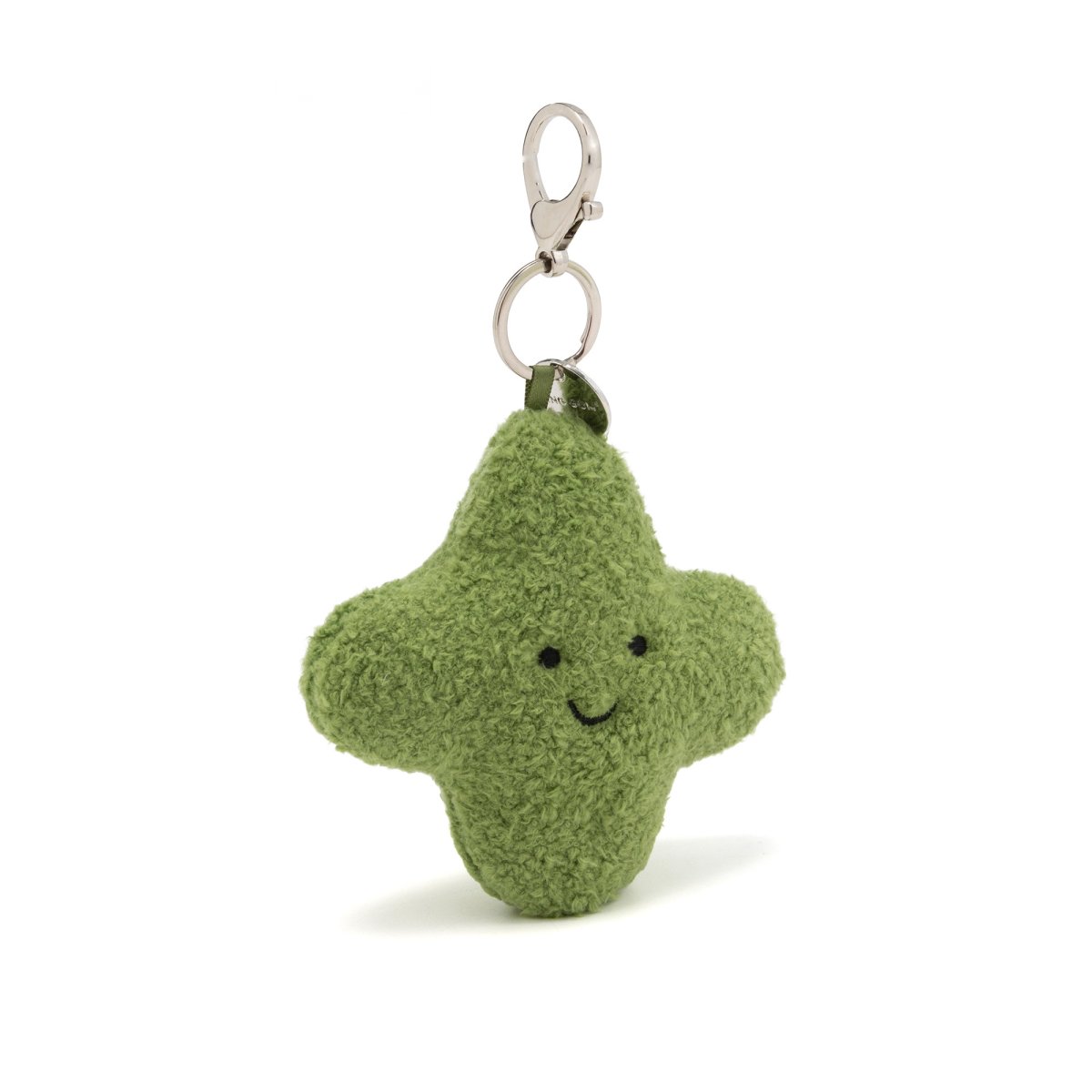 Lucky Four-Leaf Clover Plush Charm