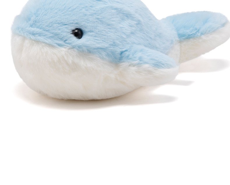 Heart Whale Baby Plush Toy