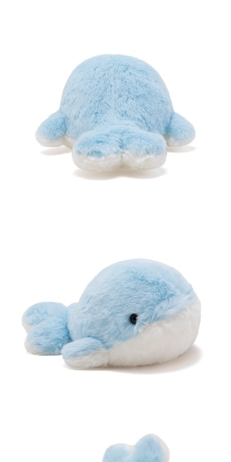 Heart Whale Baby Plush Toy
