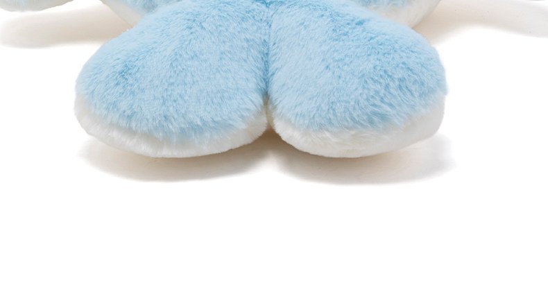 Blue Heart Whale Plush Toy