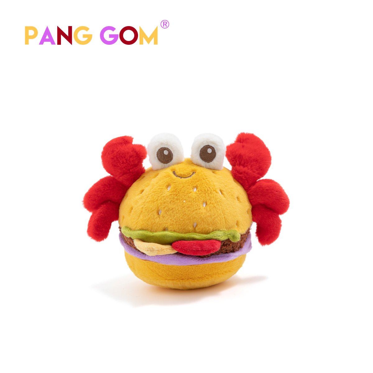 Crab Burger Plush Toy