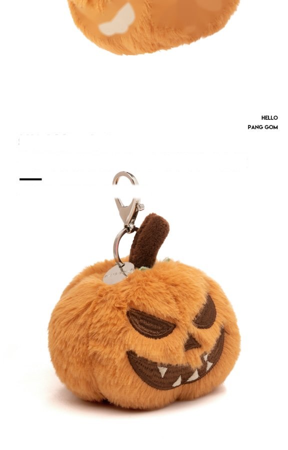 Halloween Devil Pumpkin Plush Charm