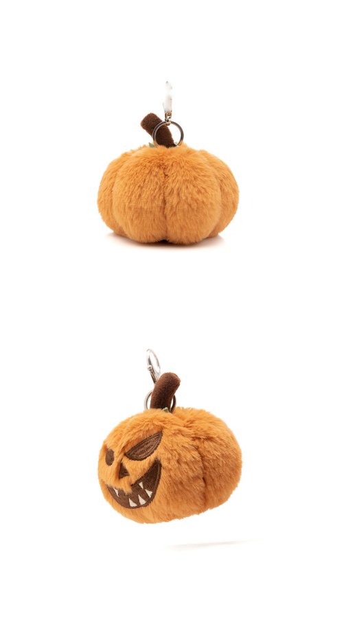 Halloween Devil Pumpkin Plush Charm
