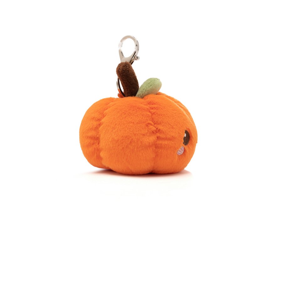 Smiley Pumpkin Plush Charm