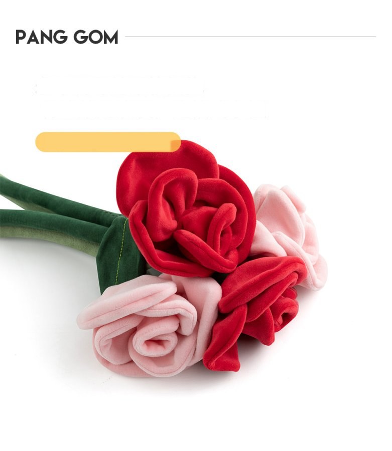 Rose Bouquet Plush Toy