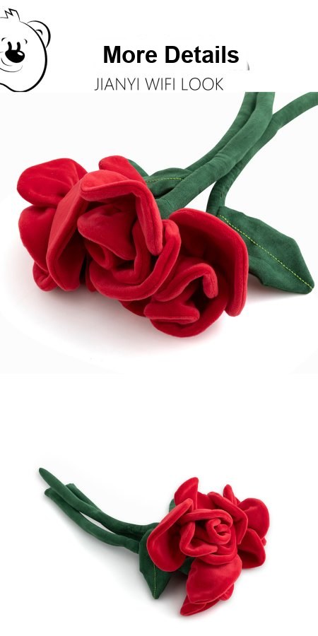 Rose Bouquet Plush Toy